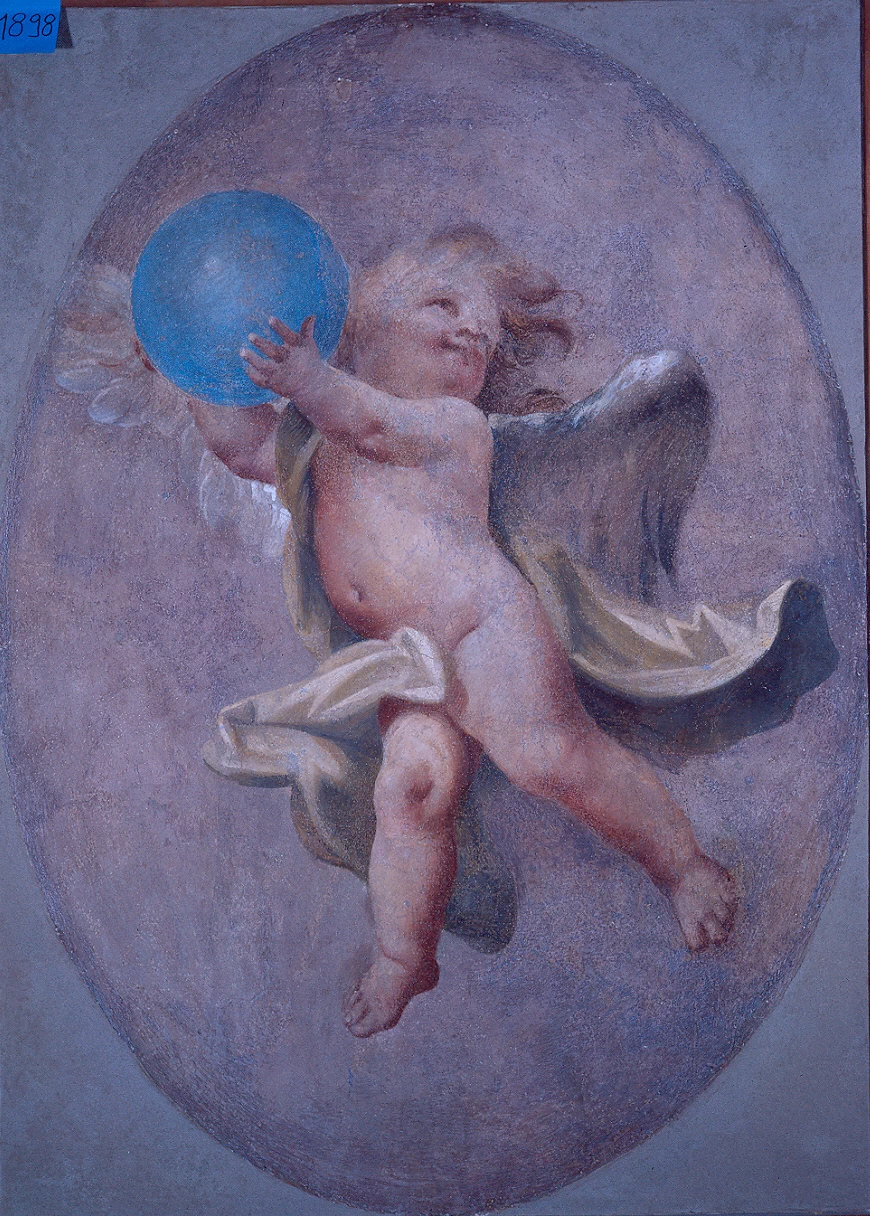 Angelo con globo - Galleria Nazionale di Parma